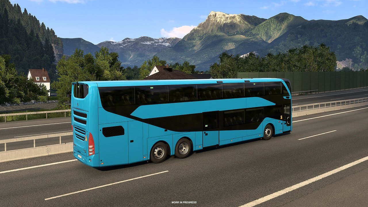 [09/02/2026] Im kommenden Coaches-DLC für den Euro Truck Simulator 2 wird der Volvo 9700-Doppeldeckerbus enthalten sein, den Entwickler SCS Software genauer vorstellt.