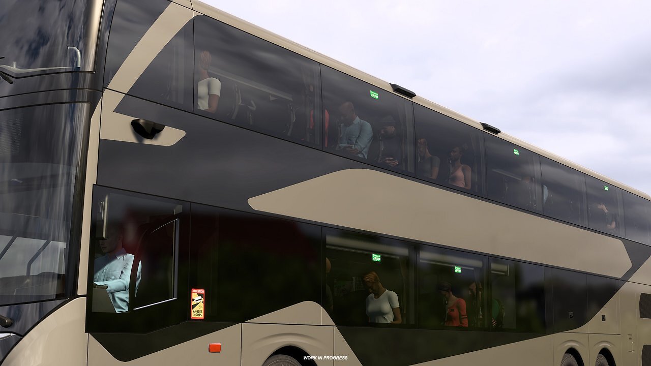 [09/02/2026] Volvo 9700 Double Decker - Blick von außen in den Bus