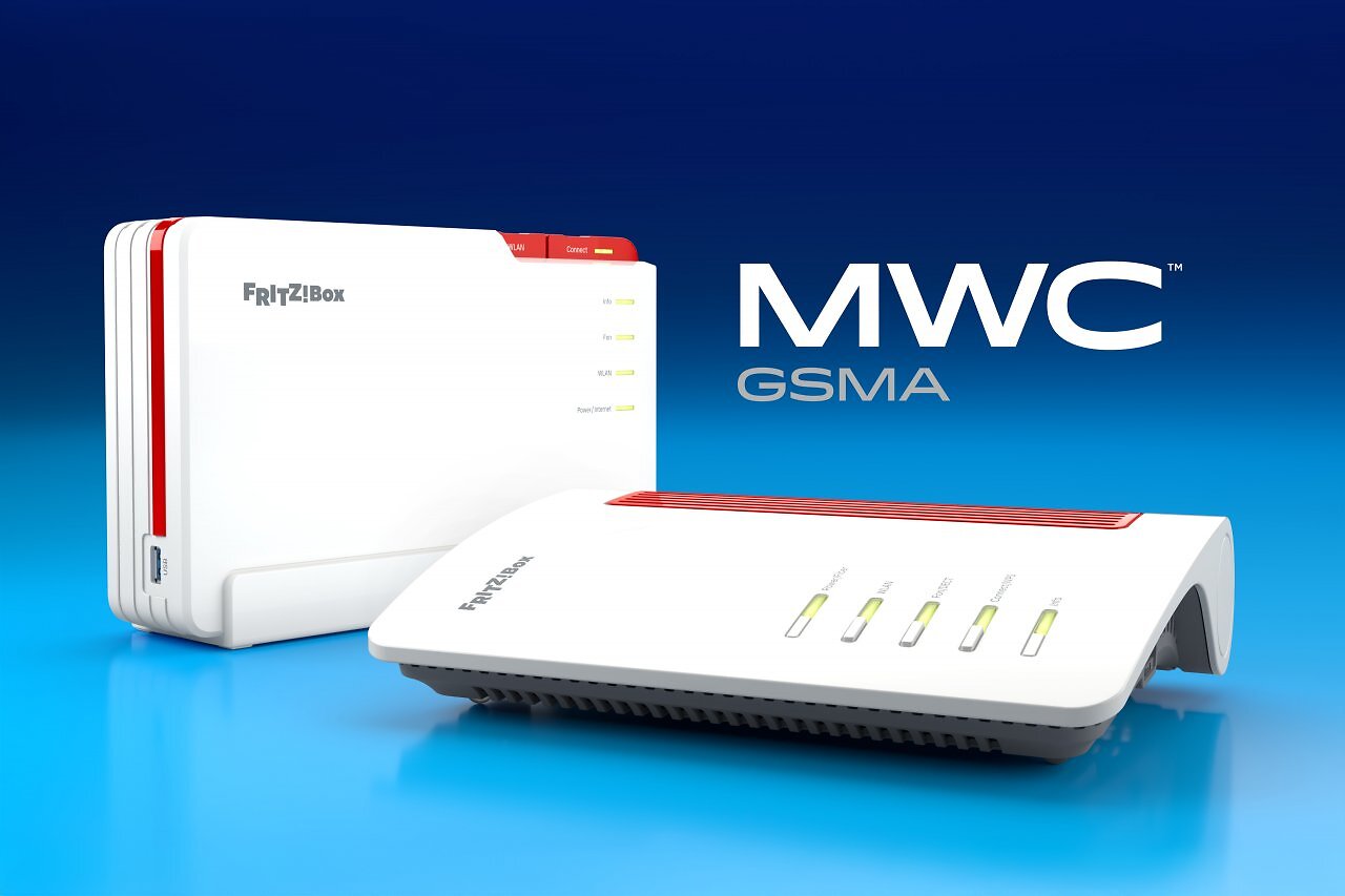 [27/02/2026] Fritz zeigt neue Glasfaser- und 4G/5G-Router sowie brandneuen Wi-Fi-7-Repeater