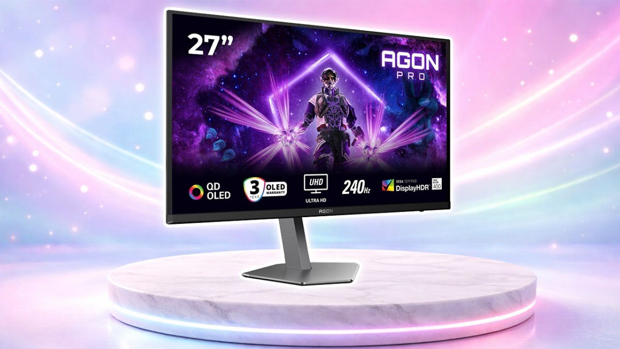 [03/02/2026] Günstigster 4K-OLED auf dem Markt: Amazon mit Rekordrabatt auf AOC Agon Pro mit 240 Hz