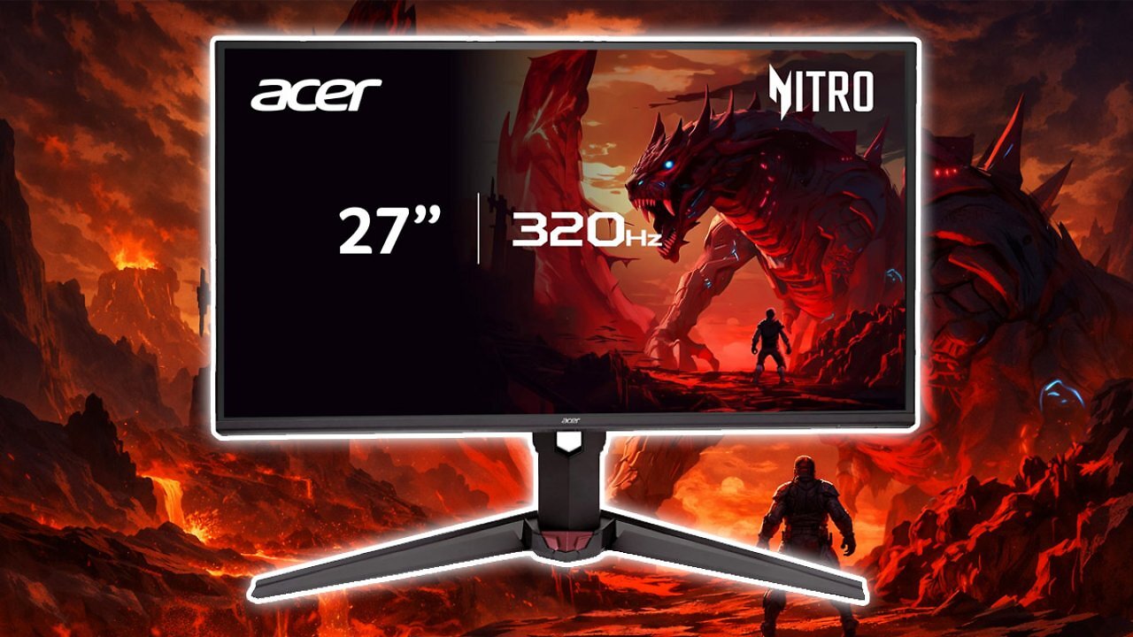 [03/02/2026] Nie günstiger als jetzt: Acer Nitro mit WQHD und 320 Hz zum Top-Preis bei Amazon