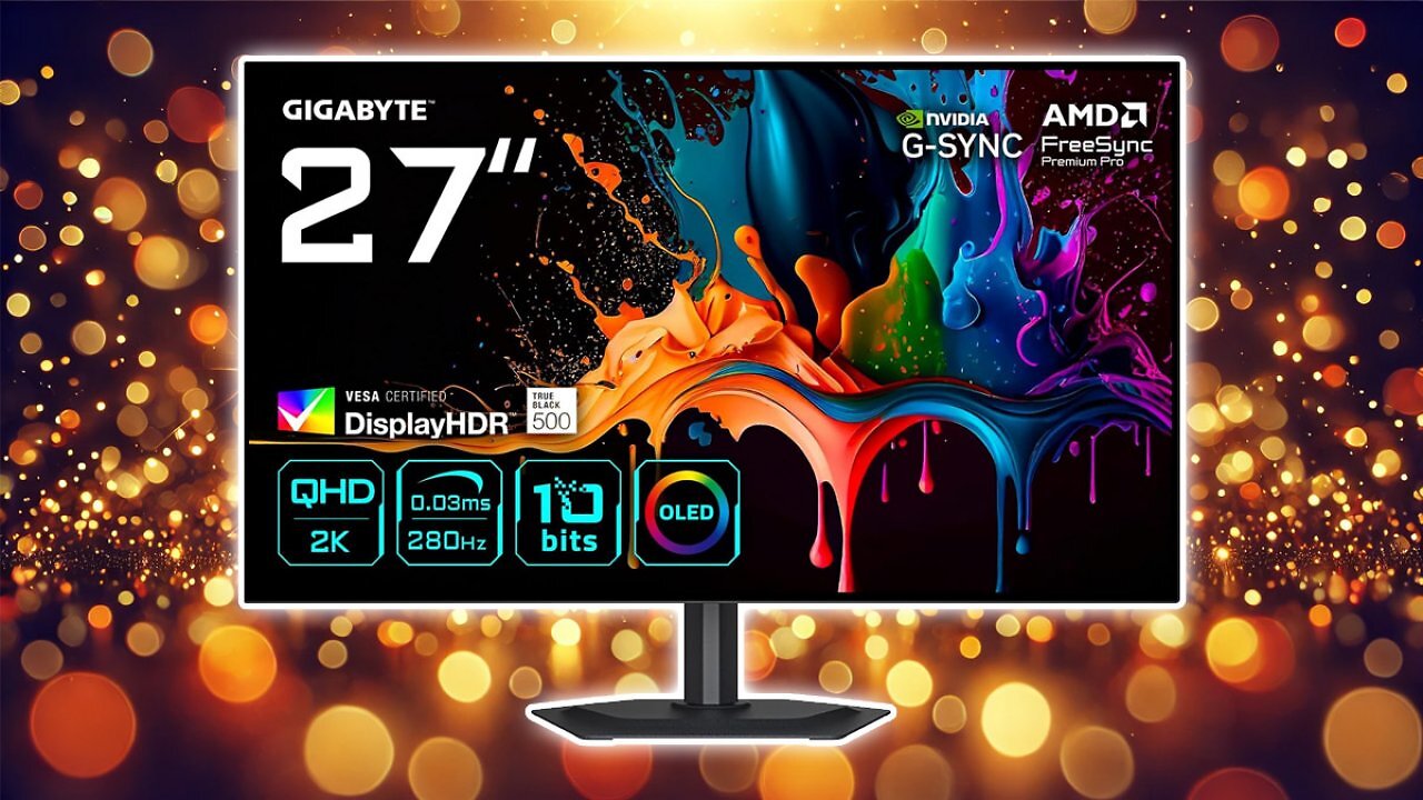 [28/02/2026] Tandem-WOLED-Monitor zum besten Preis jemals: 280 Hz schneller Gigabyte MO27Q28G