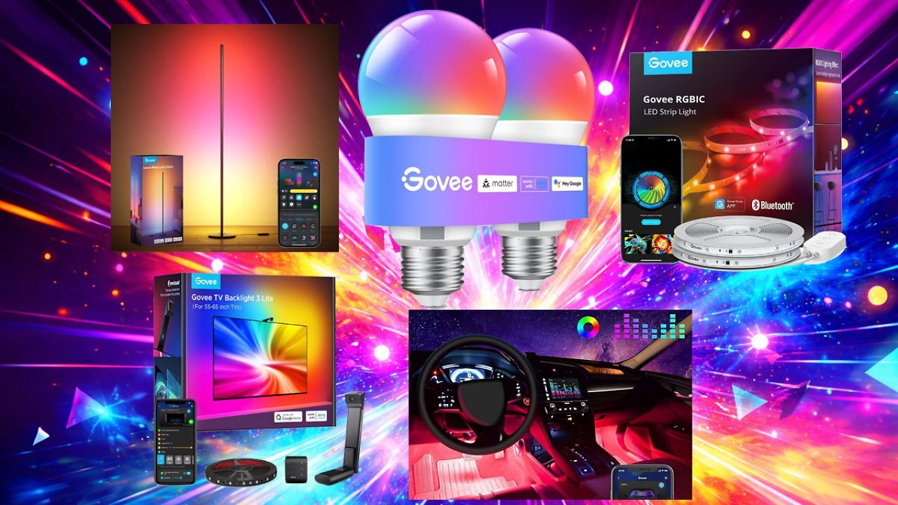 Billiger als Philips Hue: Amazon verfeuert Govee LED-Lampen, Lightstrip, TV-Backlight & mehr mit Rabatt-Coupons/Direktabzug an der Kasse