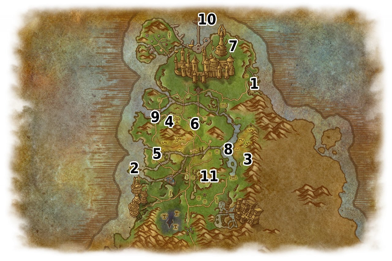 [27/02/2026] Die Glyphen des Immersangwaldes in WoW Midnight.