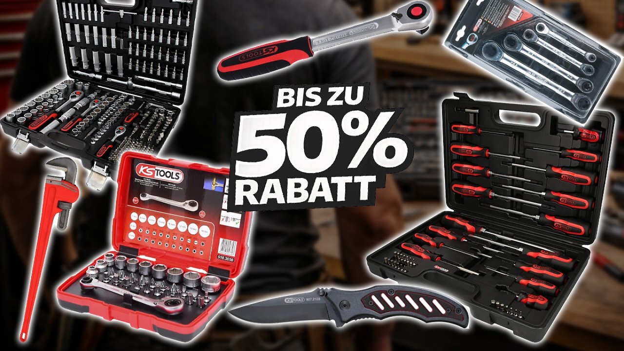 [16/02/2026] Amazon schraubt die Preise runter: KS Tools ab 7 € - Bits, Schraubendreher, Zangen, Ratschen & mehr im Sale