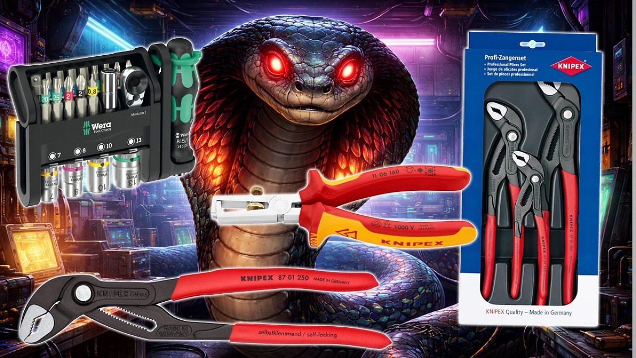 [11/02/2026] Unterm Preisschnitt weggeknipst: Amazon verheizt Knipex Cobra Set, Abisolierzange, Wera Tool-Check (1)