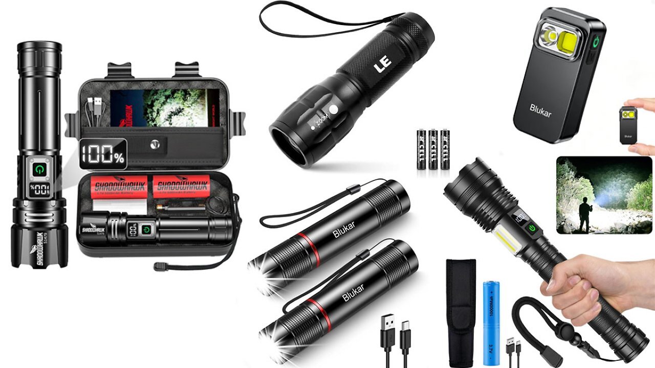 Strahlende Rabatte: LED-Taschenlampen bei Amazon im Sonderangebot