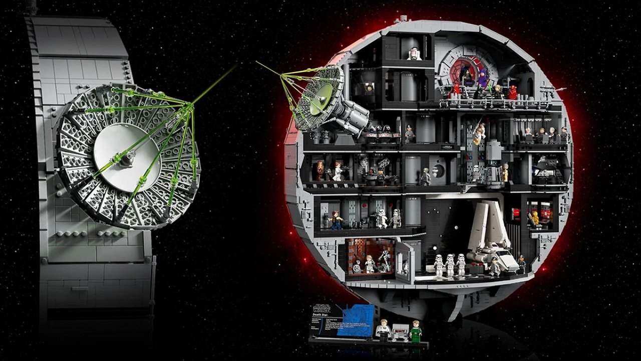 [23/02/2026] 250 € günstiger als im Lego-Shop: Riesiger Lego Star Wars Todesstern fällt auf Tiefstpreis