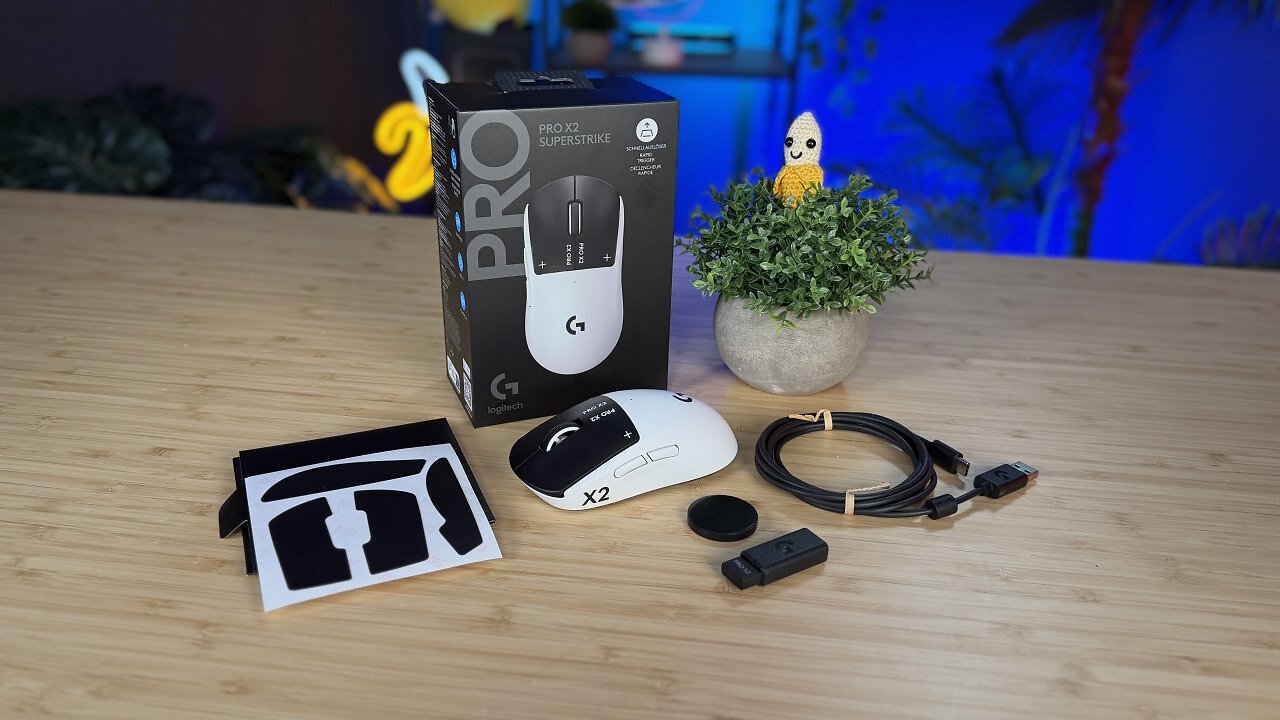 [09/02/2026] Logitech G Pro X2 Superstrike: E-Sports-Maus mit haptisch induktiven, superschnellen Klicks im Test.