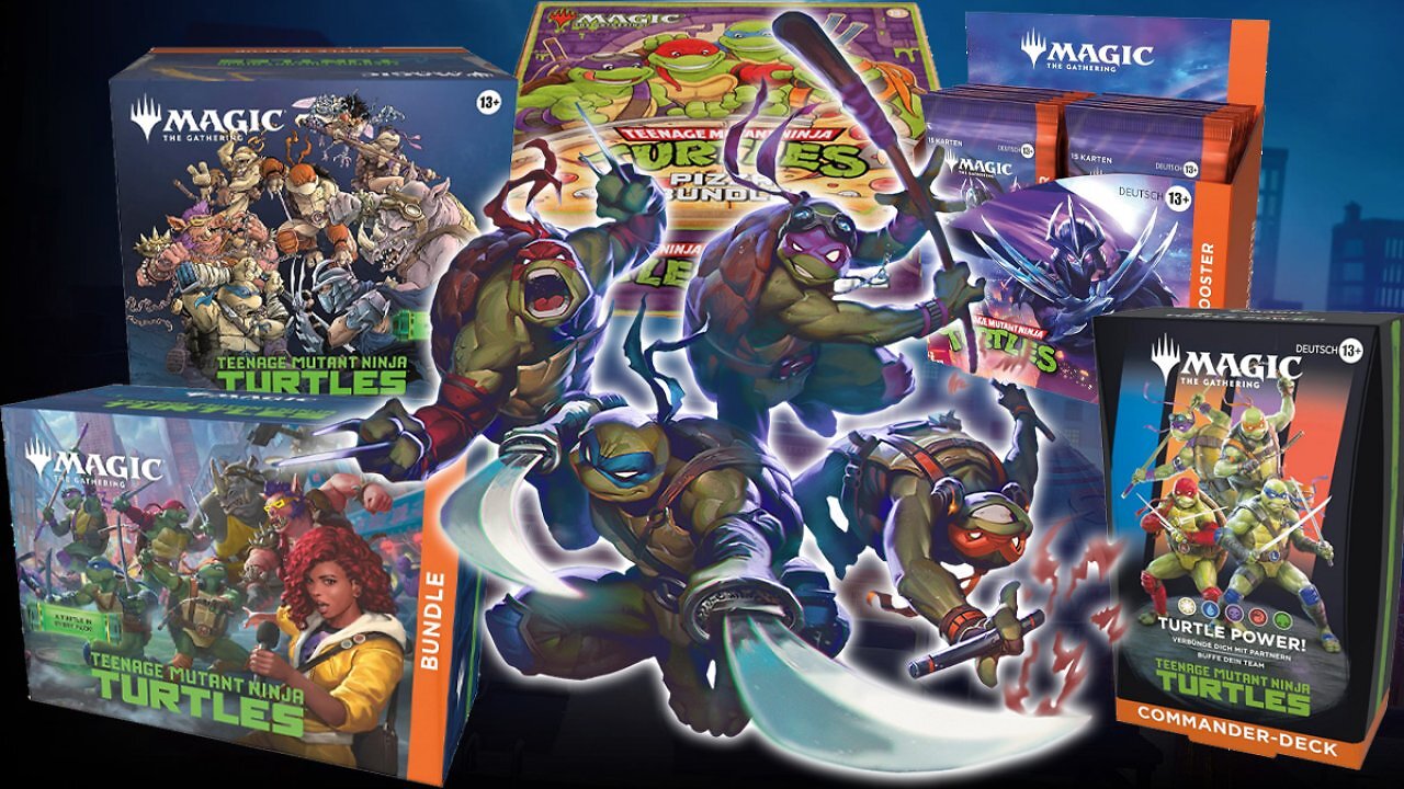 [24/02/2026] Nach Fallout & Herr der Ringe: Ninja Turtles Decks und Collector-Booster für Magic: The Gathering jetzt vorbestellbar