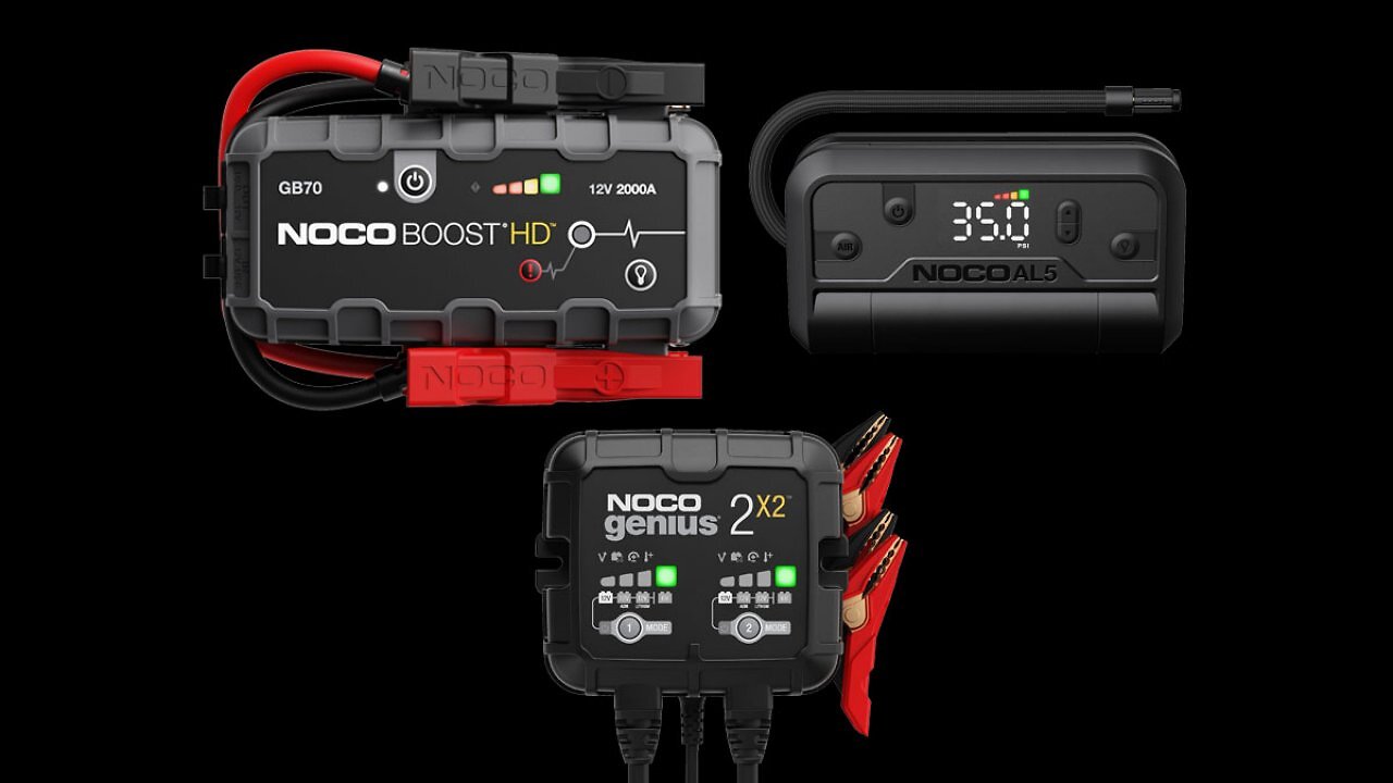Befristete Noco-Deals bei Amazon: Bis 40% Rabatt auf Noco Starthilfe-Powerbanks, Akku-Luftpumpen & Autobatterie-Ladegeräte
