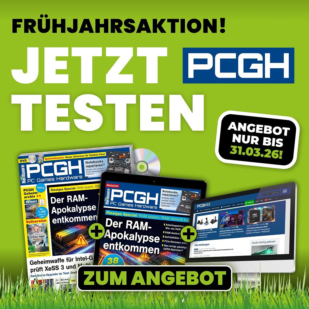 [27/02/2026] 3 Monate PCGH ab 3 Euro: Jetzt Plus und Heft für kurze Zeit testen (1)