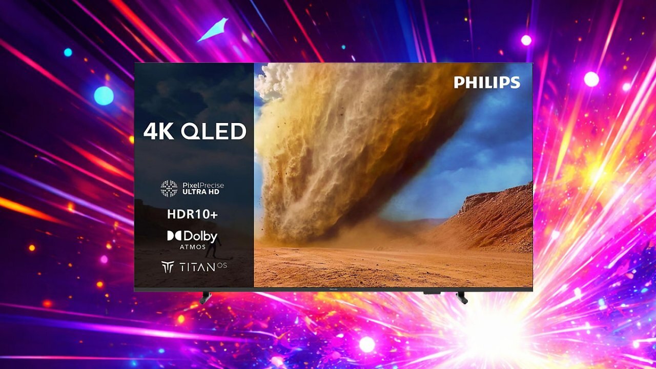 Soll das ein Witz sein, MediaMarkt? Philips QLED TV gerade nur 233€ - 4K UHD, HDR10+, Dolby Atmos, Alexa