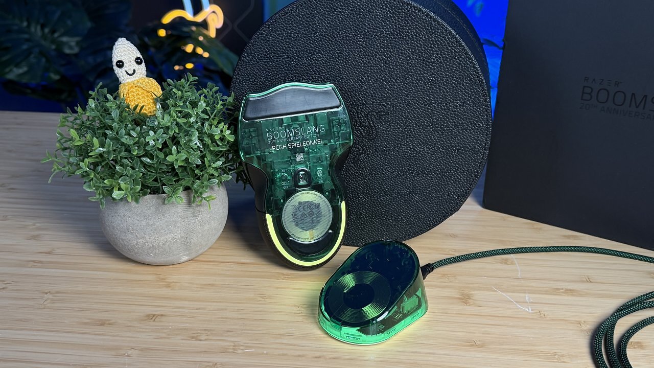 [12/02/2026] Razer Boomslang 20th Anniversary Edition: Ausverkauftes Sammlerstück für 1337 Euro im Test