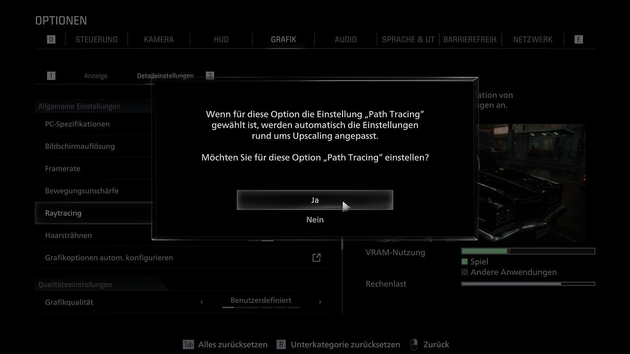 Resident Evil Requiem: Pathtracing
