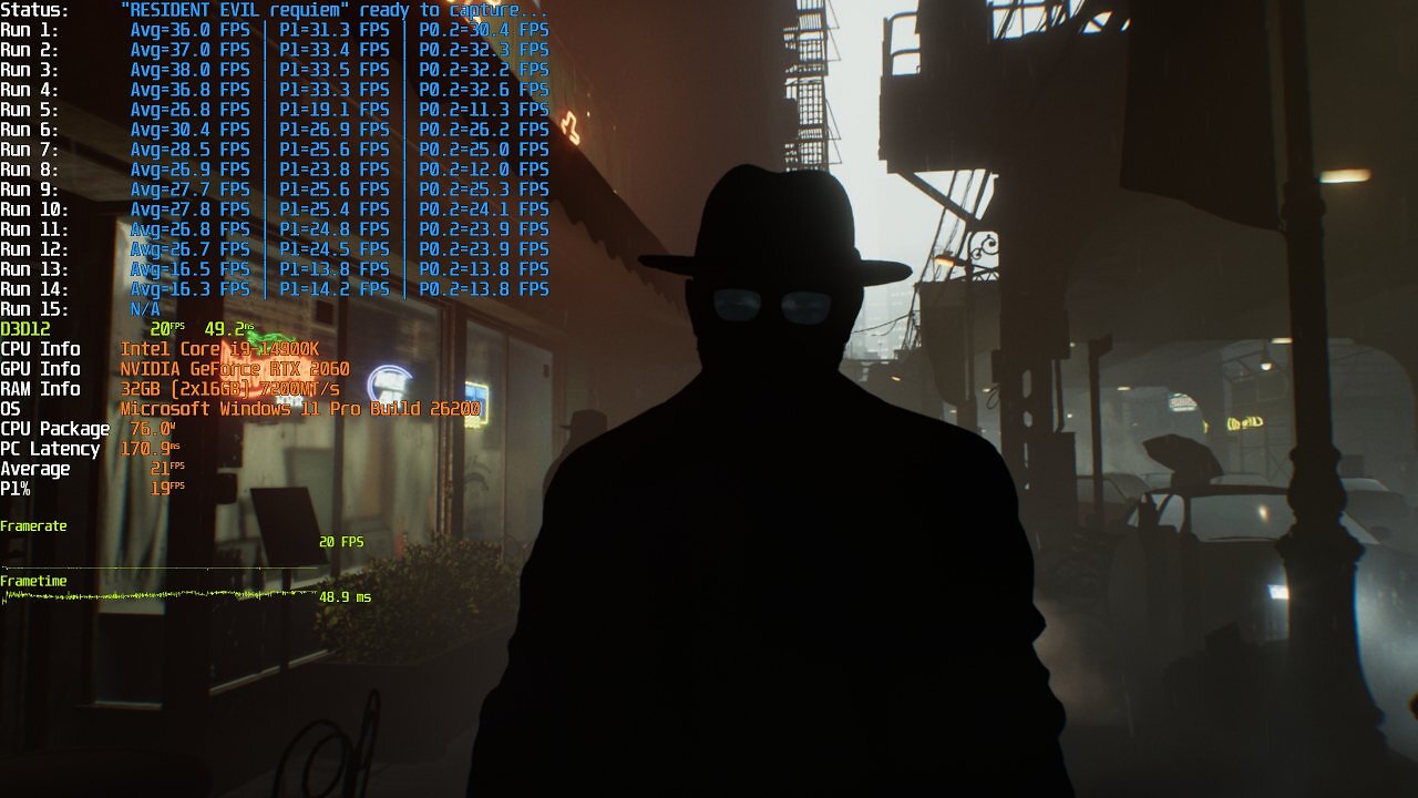 [24/02/2026] Resident Evil Requiem RTX 2060 Pathtracing