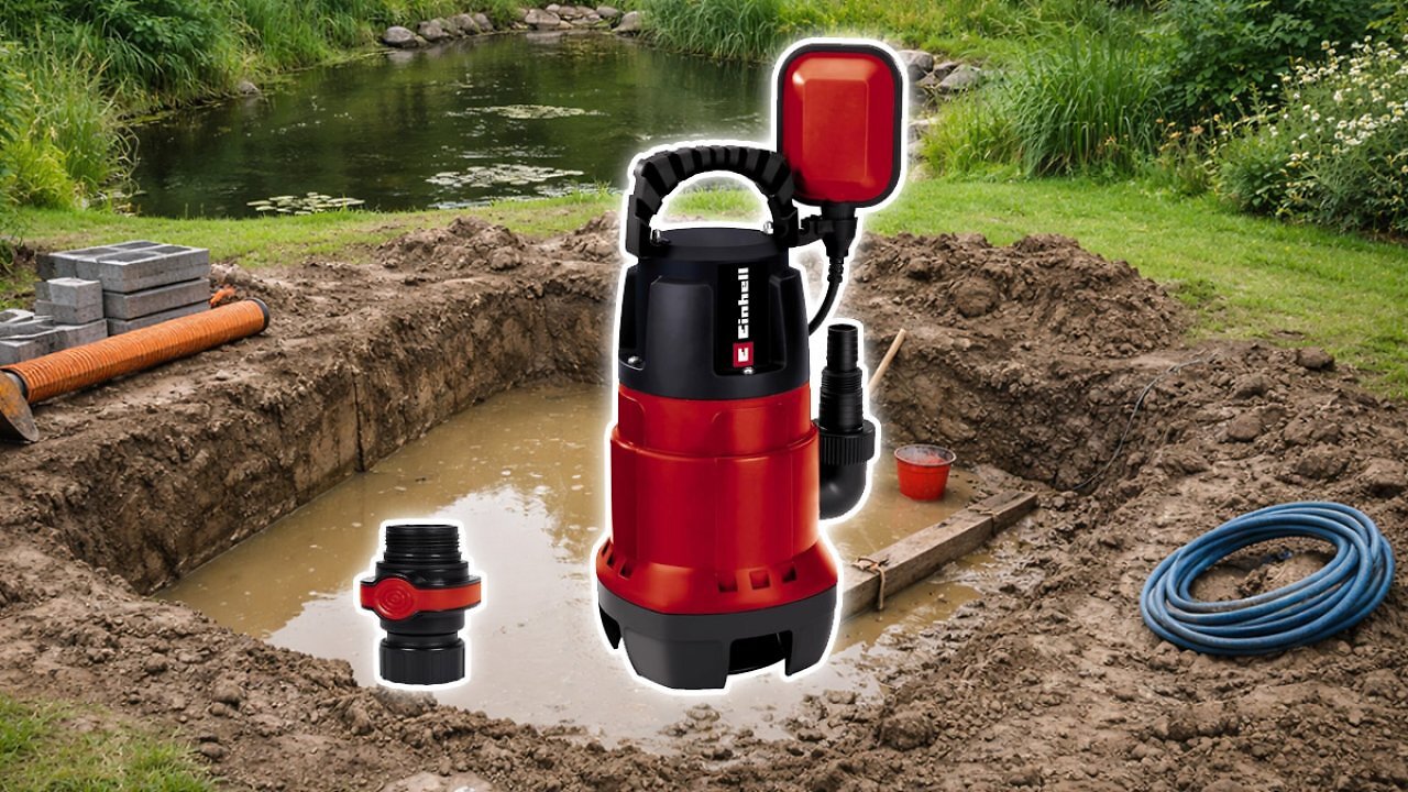 [19/02/2026] Einhell-Schmutzwasserpumpe: Zu diesem Top-Preis gibt es sie selten bei Amazon