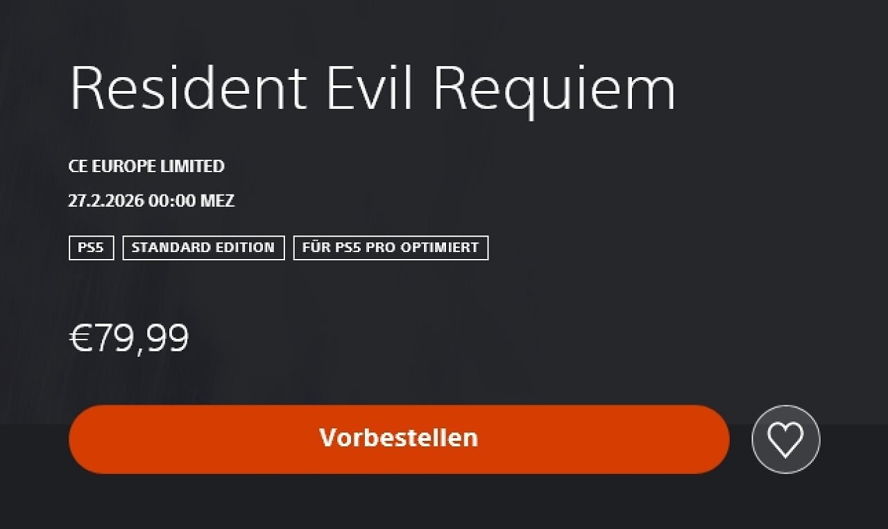[20/02/2026] Resident Evil: Requiem - Die Westküste der USA kann einen Tag früher loslegen [Gerücht] (1)