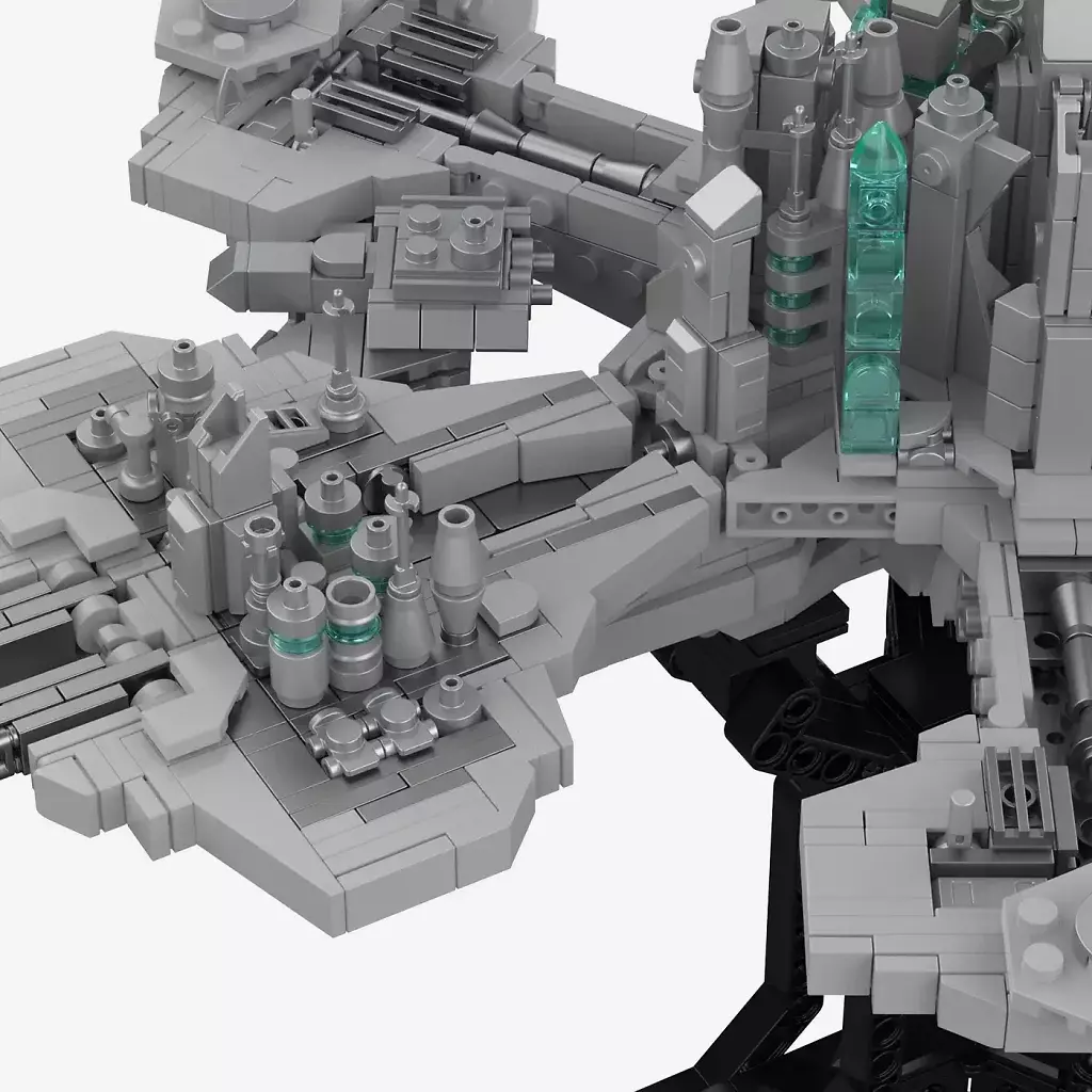 Lego-Rivale-Bluebrixx hat Atlantis aus 2.049 Teilen vorgestellt. Das Stargate-Set bietet sogar eine kleine Daedalus.
