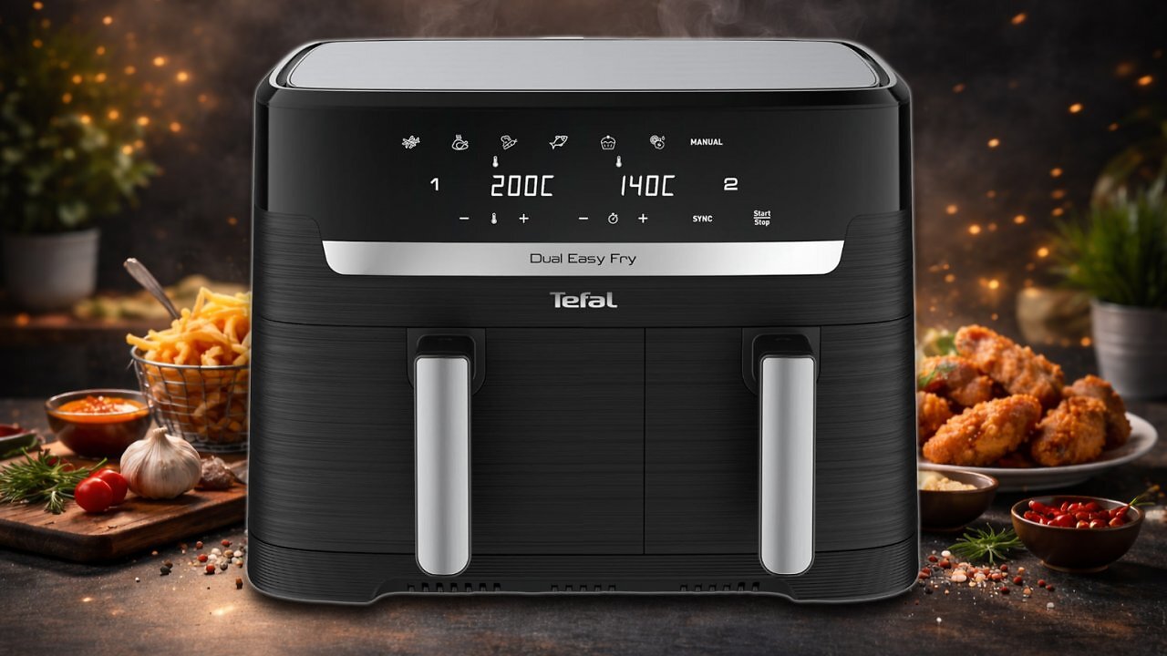 [19/02/2026] Ninja zu teuer? Tefal Dual Zone Heißluftfritteuse bei Amazon 37 % günstiger und legt bei Features nach