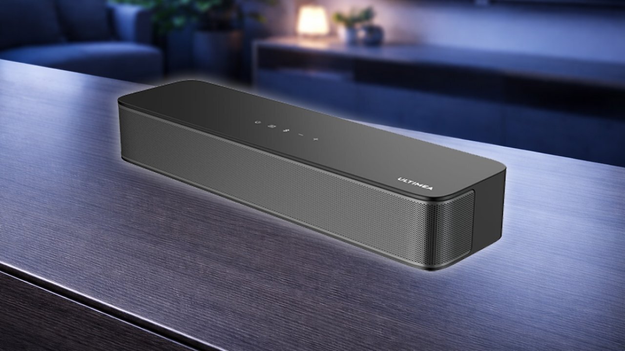 [18/02/2026] ULTIMEA 2.1 Soundbar für TV Geräte mit integriertem Subwoofer, APP-Steuerung, 132W All-in-One PC Soundbar für Gaming, TV Lautsprecher mit Verstellbarem Bass, Bluetooth 5.4, Opt/AUX, Poseidon M20 Pro Amazon Angebot