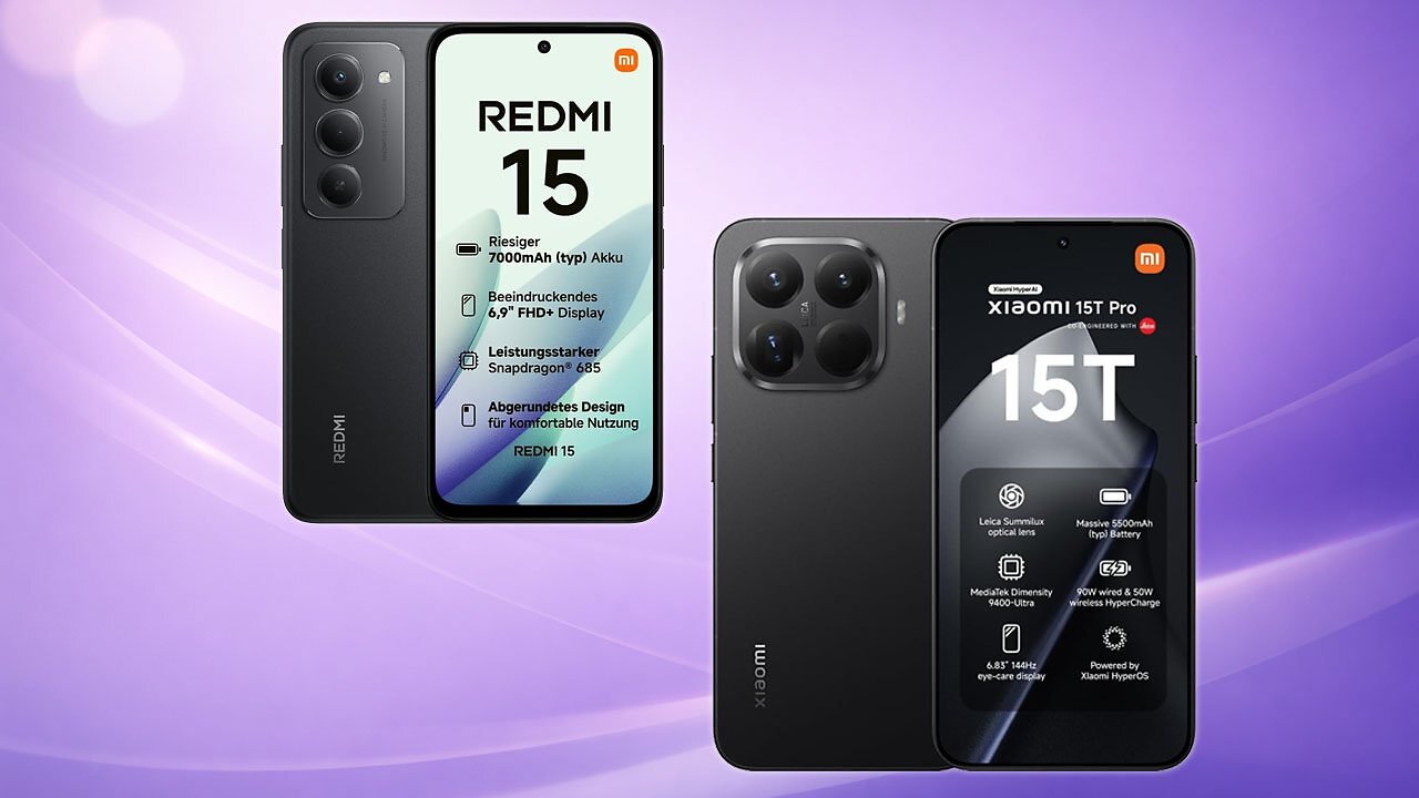 [12/02/2026] Von Xiaomi Redmi 15 bis zum Xiaomi 15T Pro: Android-Smartphones jetzt zu Bestpreisen bei Amazon