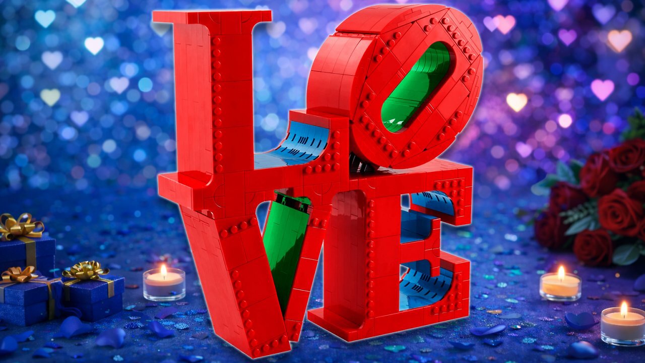 [09/02/2026] Valentinstag am Samstag, Geschenk fehlt? Lego Art Love liefert mit 33 % Rabatt die Botschaft gleich mit