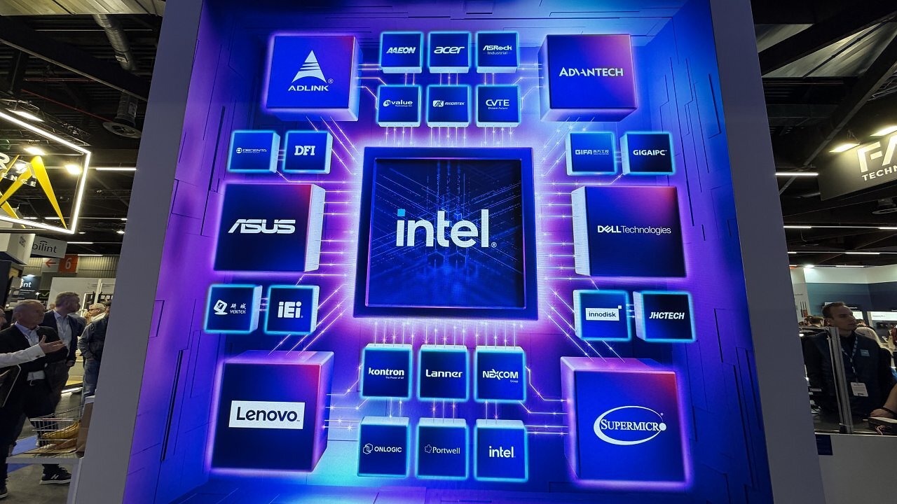 [10/03/2026] Weitere Eindrücke vom Intel-Stand auf der Embedded World (3)