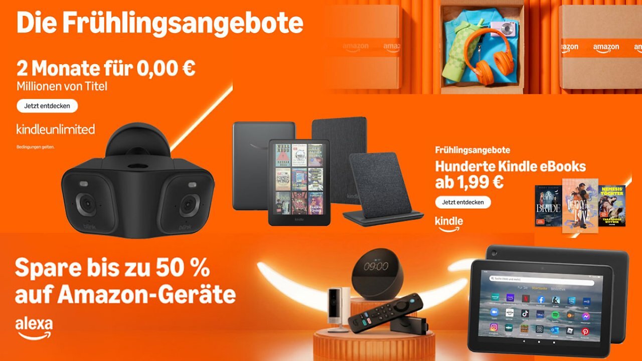 Frühe Frühlingsangebote: Erste große Amazon-Rabatt-Aktion 2026 - so gut wie Prime Day & Black Friday?