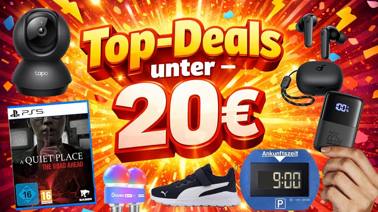Amazon macht beim Spring Sale auf billig: Das sind die 20 besten Angebote unter 20 Euro - nur bis 16. März