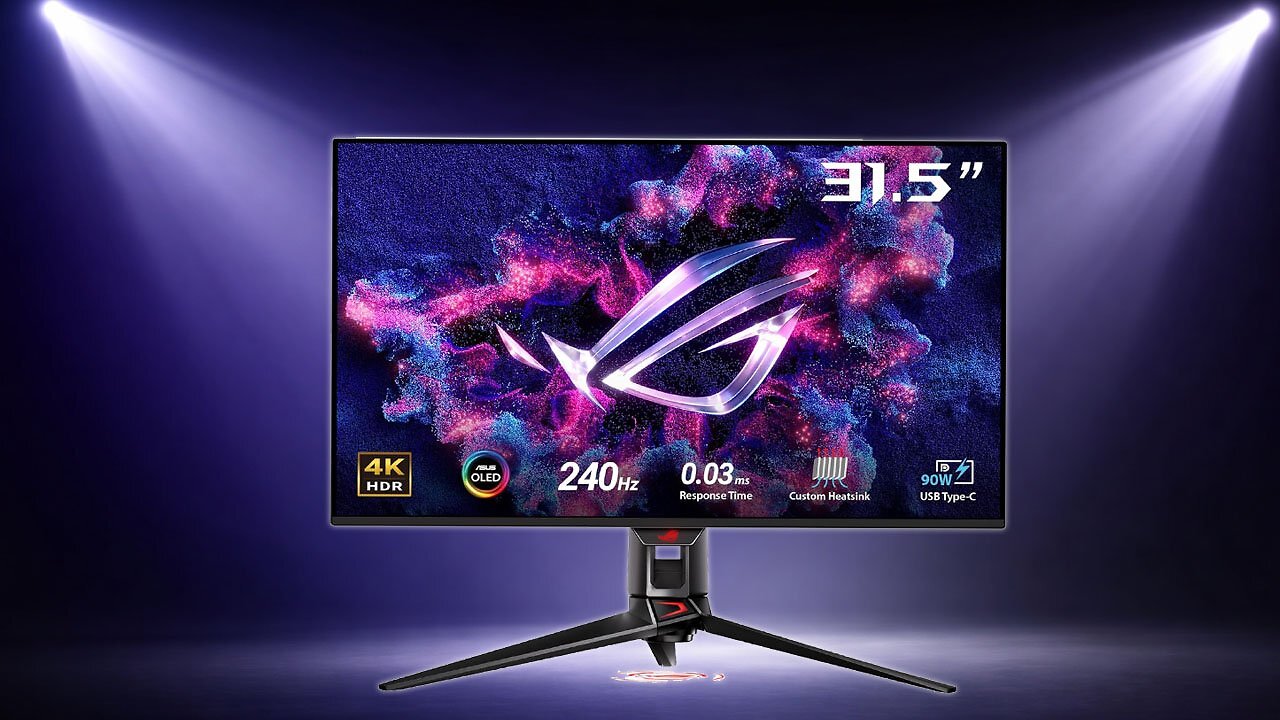 [30/03/2026] Nicht nur bei Amazon zum Tiefstpreis: 4K-OLED-Monitor Asus ROG Swift PG32 UCDMZ&nbsp;