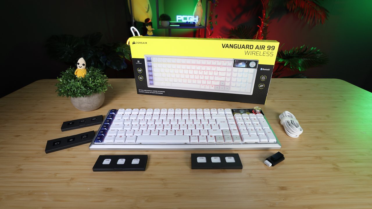 [13/03/2026] Corsair Vanguard Air 99 Wireless: Neues Low-Profile-Tastaturflaggschiff mit Luxuspreis im Test