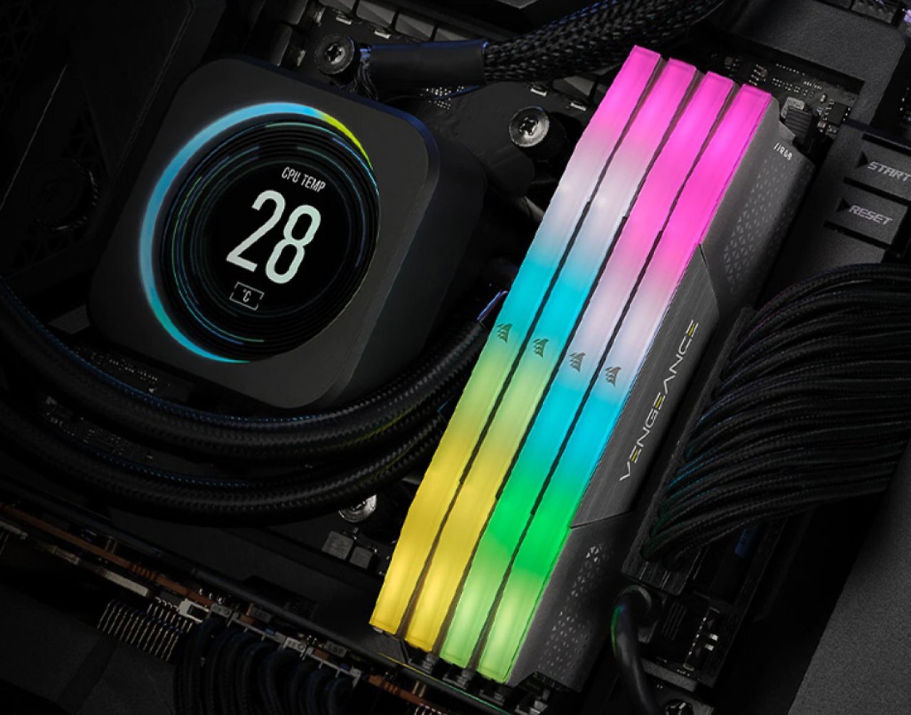 RGB Beleuchtung Corsair Vengeance