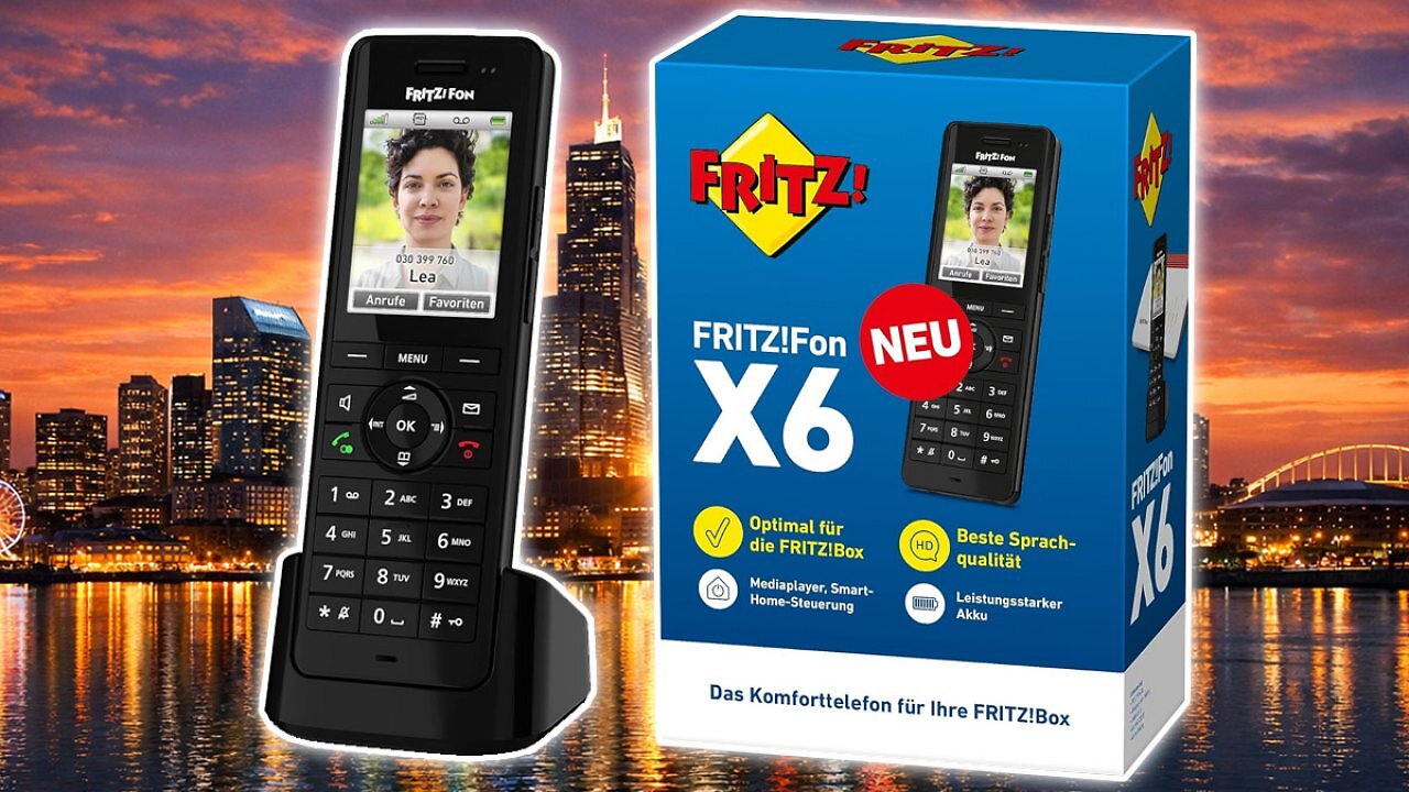 [17/03/2026] Das beste DECT-Telefon für Fritz!Box zum besten Preis: Fritz!Fon X6 stark reduziert