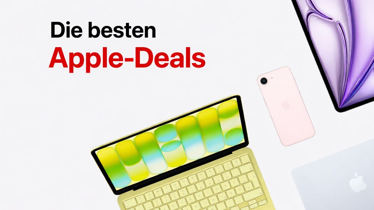 iPhone, iPad, MacBook: Neue Modelle mit Preissenkungen jetzt vorbestellbar - wir zeigen die besten Apple-Deals