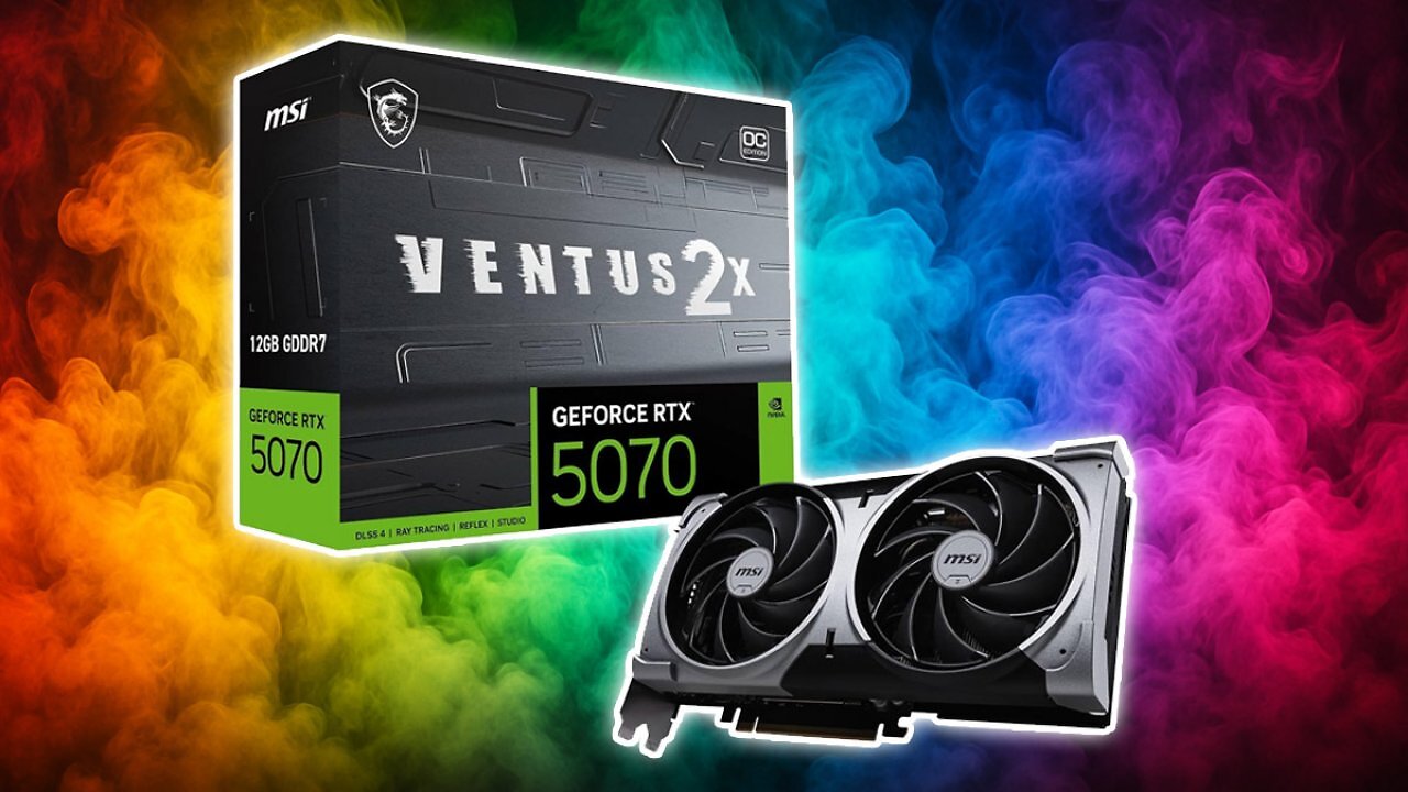 [23/03/2026] Günstigste RTX 5070 auf dem Markt: Lohnender Amazon-Coupon für MSI-Grafikkarte
