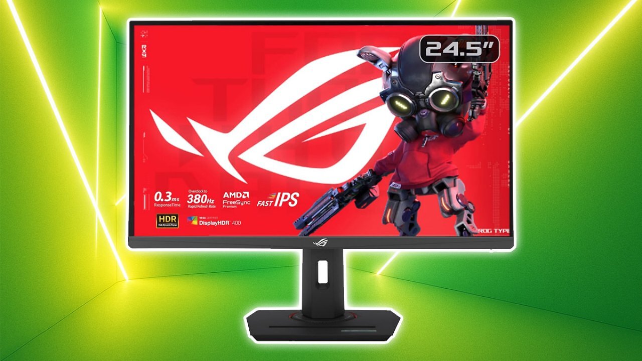 [08/03/2026] E-Sports-Monitor günstig wie nie: Asus ROG Strix XG259QNS mit 380 Hz und ELMB Sync