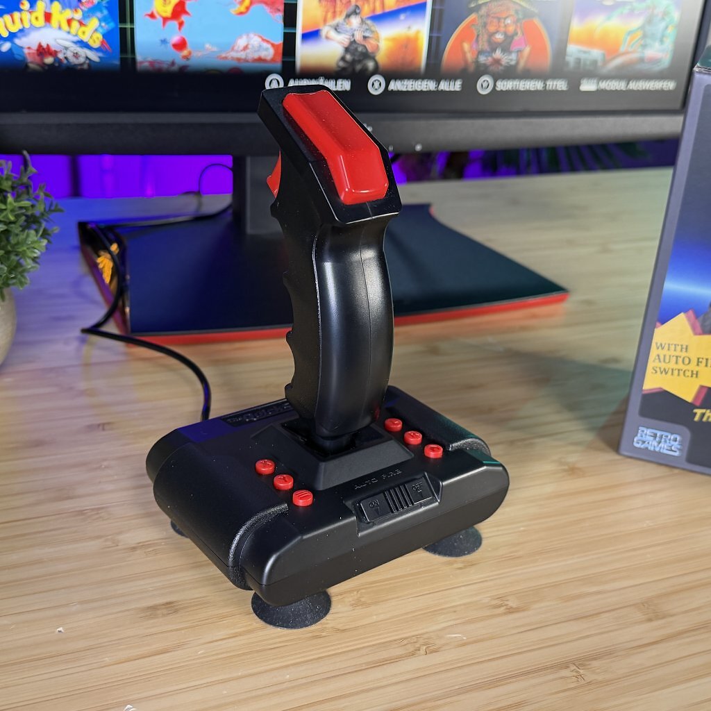 [01/03/2026] Quickshot 2: Neu aufgelegte Joystick-Legende der Heimcomputer-Ära im Nostalgie- und Praxischeck