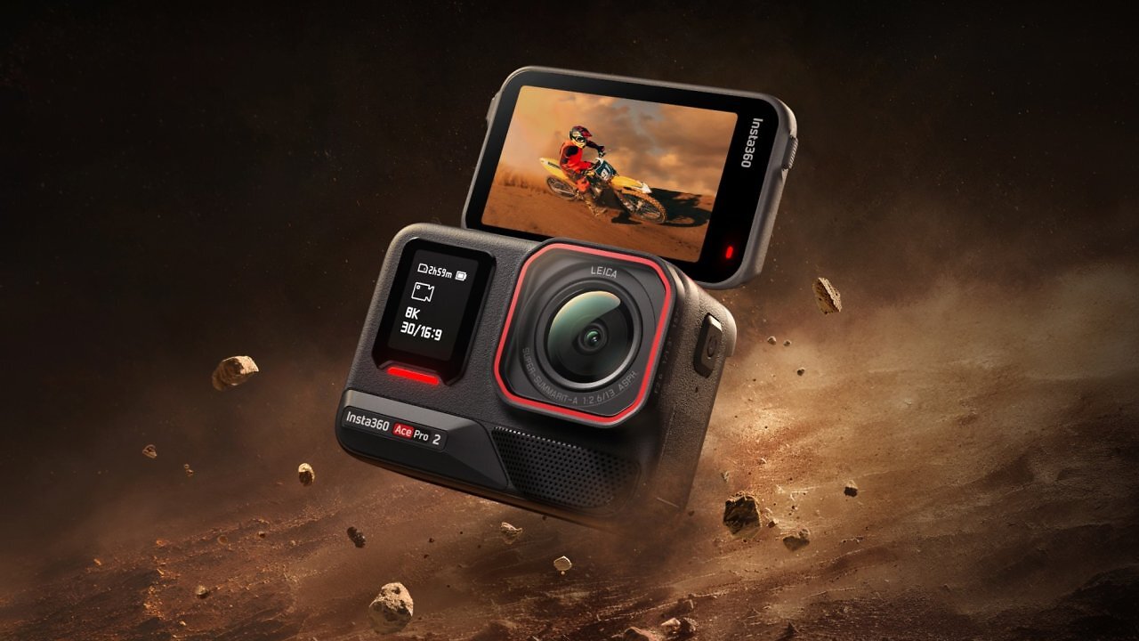 [27/03/2026] Über 100 € Rabatt bei Amazon: Die Insta360 Ace Pro 2 mit 8K, Leica-Optik und Klappdisplay fällt auf Bestpreis