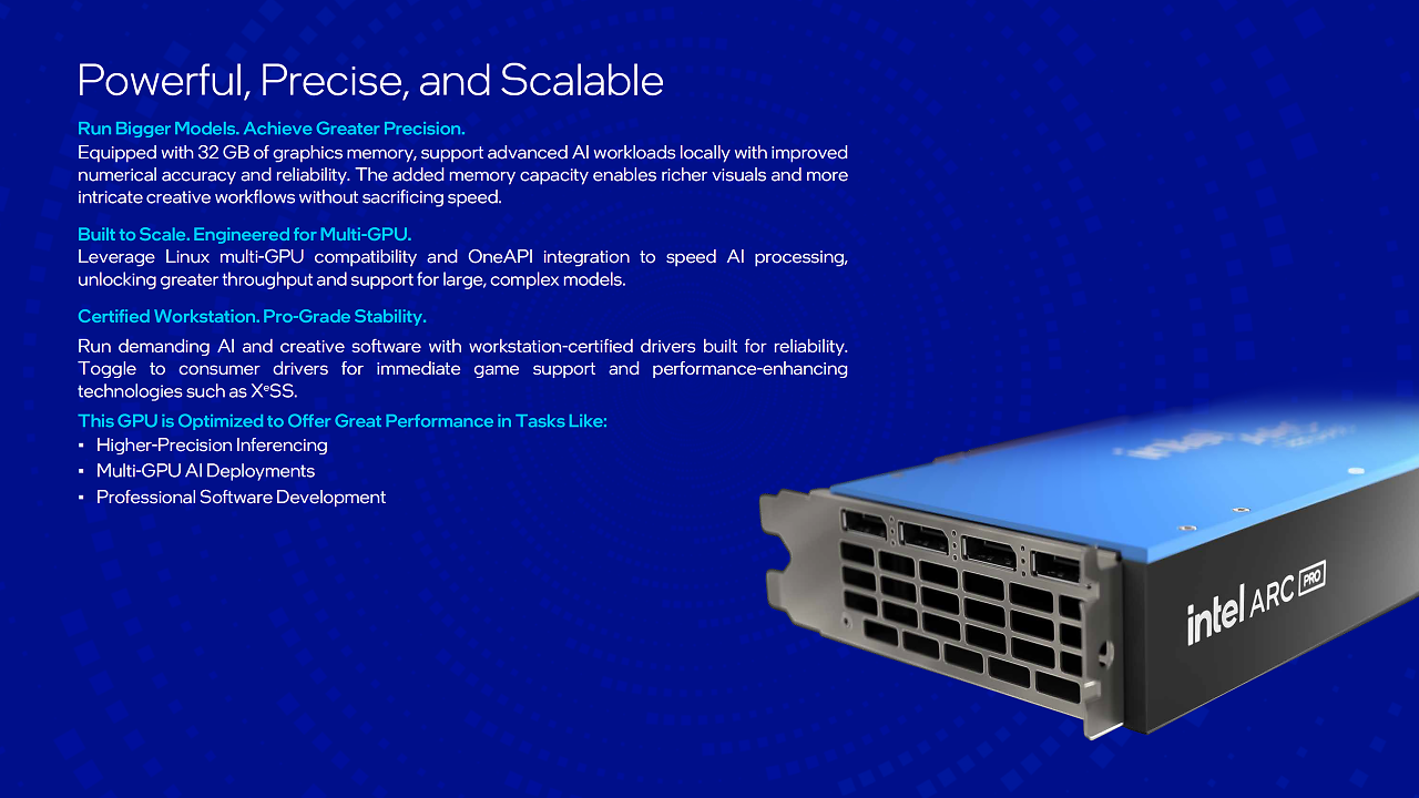 Intel Arc Pro B65 Overview 2