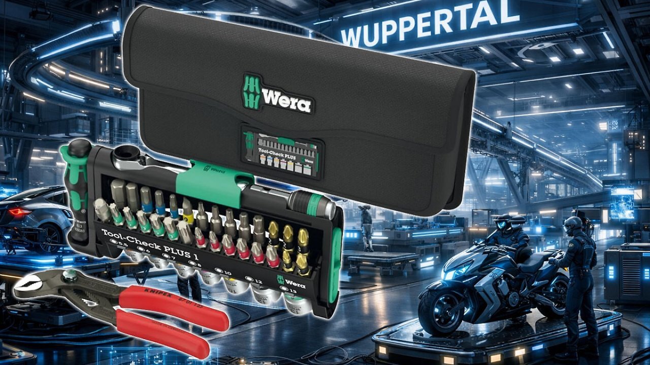 [07/03/2026] Wieder günstiger lagernd: 40-teiliges Set aus Wera Tool-Check, Knipex Cobra und Tasche (1)