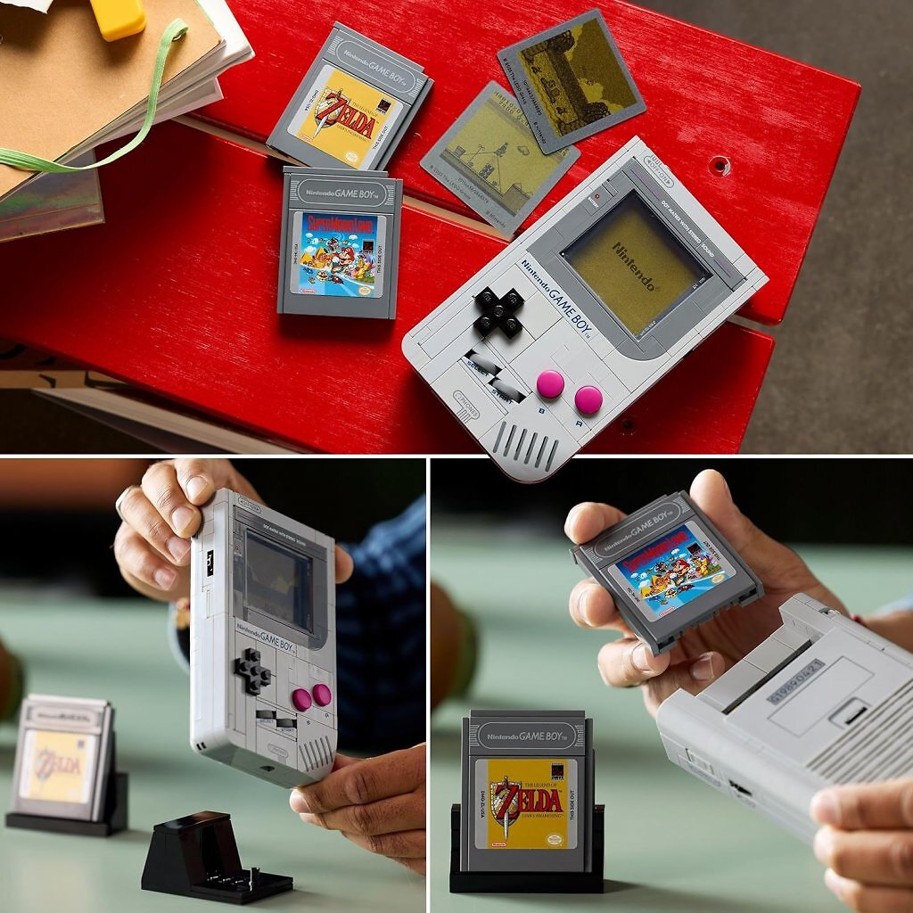 Lego Game Boy Cartridge Module Bildschirm