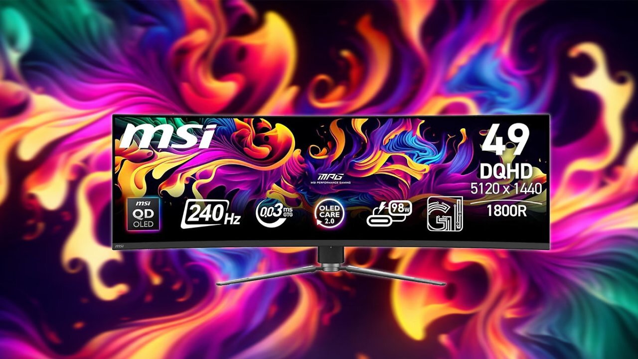 [04/03/2026] Riesiger 49 Zoll-OLED-Monitor: MSI MPG 49CQPXDE (fast) zum Tiefstpreis