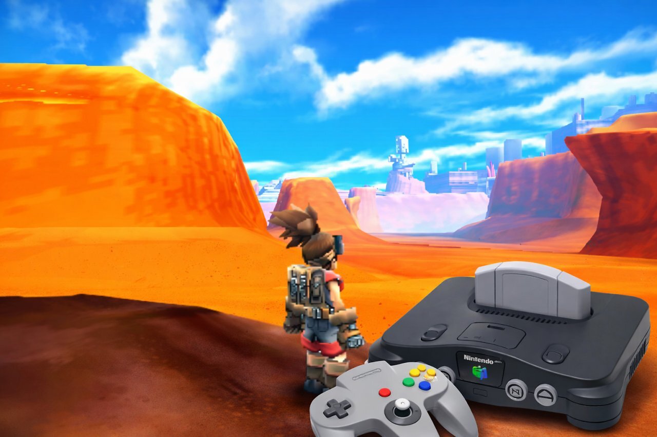 [31/03/2026] Ein Entwickler demonstriert eine ungewöhnlich große, zusammenhängende Spielwelt auf dem Nintendo 64.