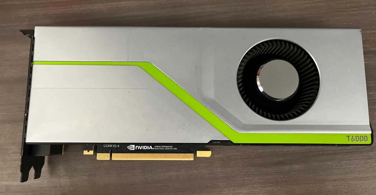 [24/03/2026] Bei der T6000 handelt es sich nicht etwa um eine neue GPU, sondern vielmehr um ein seltenes Vorserienmodell.