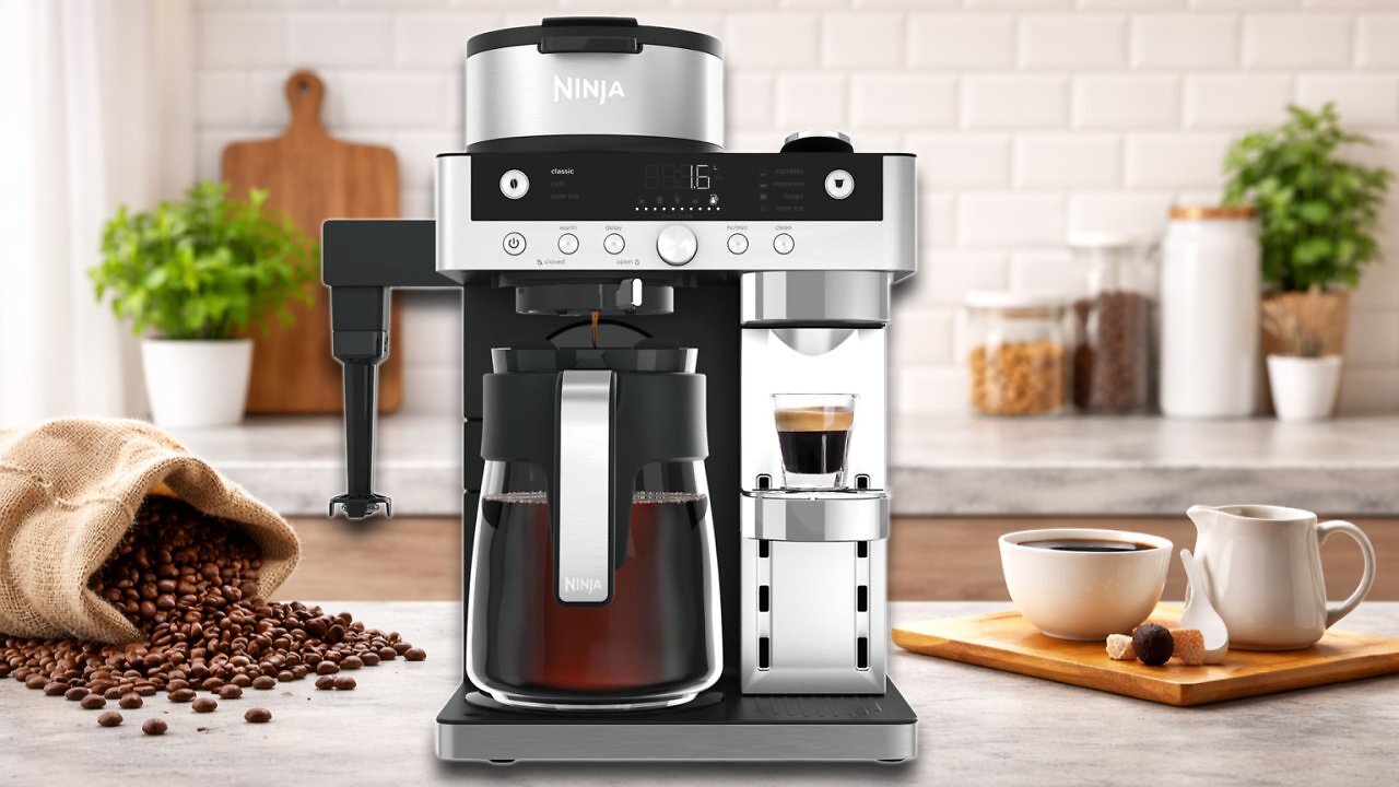 [25/03/2026] Ninja Prestige für 199,99 € im Amazon-Deal: Neue 2-in-1-Kaffeemaschine für Espresso, Filterkaffee & mehr