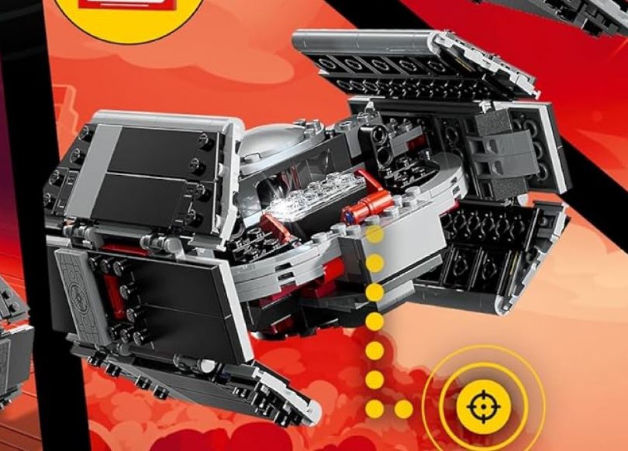TIE Fighter Lego Smart Brick