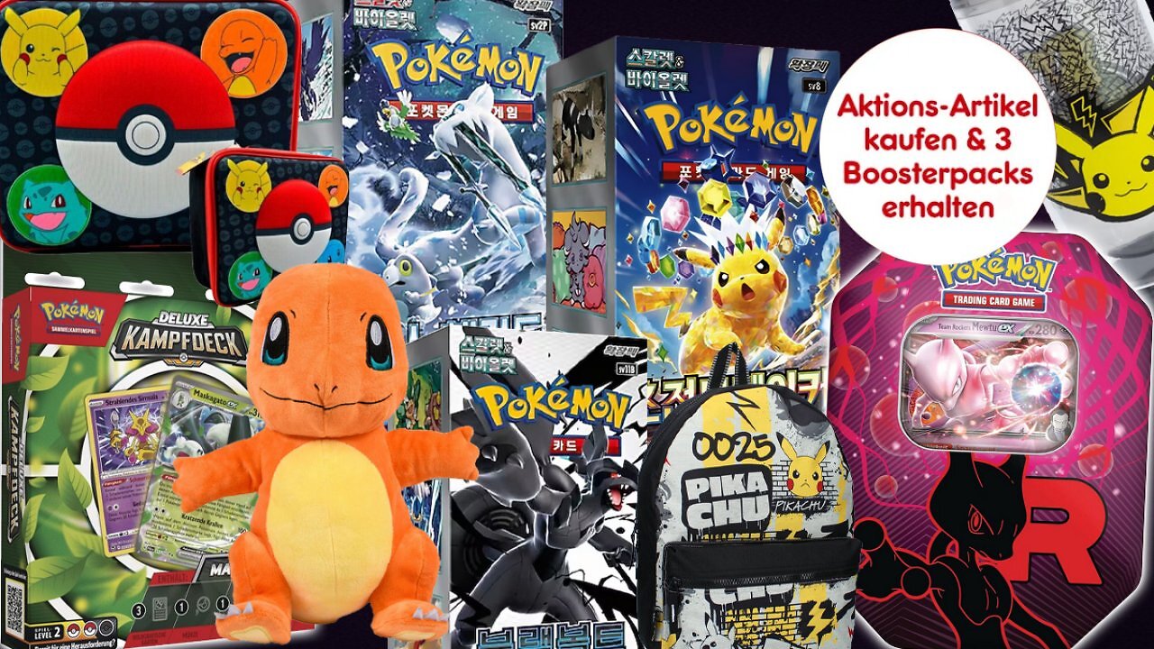[02/03/2026] Pokémon wird 30 und Fans jubeln: Netto schenkt 3 Gratis-Booster fürs Pokémon-Sammelkartenspiel