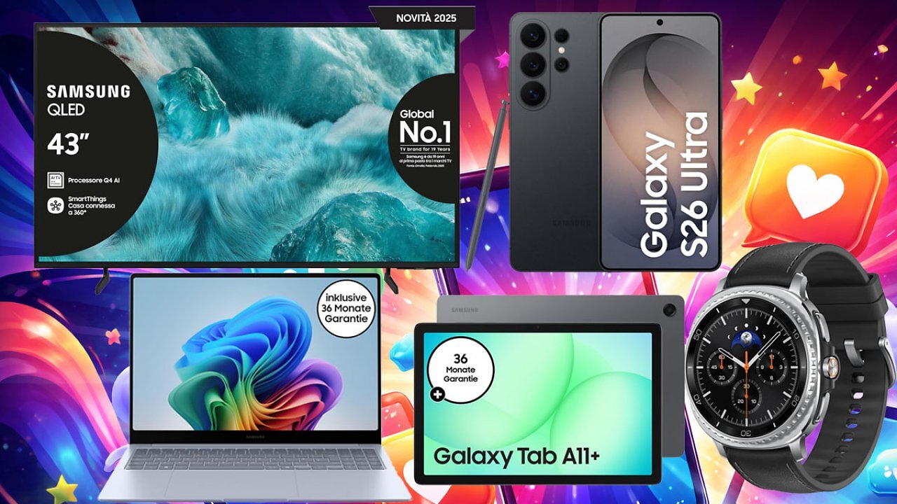 Amazon kehrt Samsung aus dem Lager: Handys, Tablets, Smartwatches, TVs & Laptops