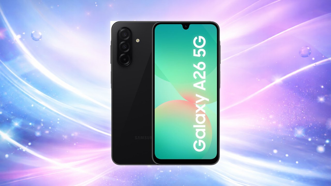 [12/03/2026] Samsung Galaxy A26 5G AI Smartphone ohne Vertrag, Simlockfreies AI Handy mit Android, 6 GB RAM, 128 GB Speicher, 50-MP-Kamera, Black, 2,5 Jahre Herstellergarantie [Exklusiv auf Amazon] Amazon Angebot